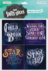 Faith That Sticks: Stickers Christmas Greetings
