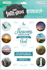 Faith That Sticks: Stickers Psalm  19:1