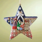 Heartwood Creek Nativity Star Ornament