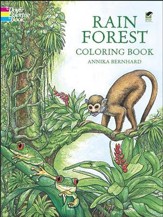 Rain Forest Coloring Book