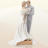 Wedding Couple Cake Topper, Legacy of Love