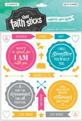 Faith that Sticks: Stickers Isaiah 41:10