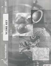 Social Studies PACE SCORE Key 1085-1087 (4th Edition) Grade 8