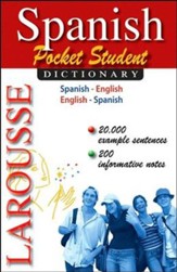 Larousse Pocket Student Dictionary:  Spanish-English / English-Spanish