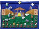 Nativity II Advent Fabric Calendar