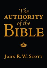 The Authority of the Bible