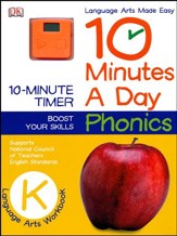 10 Minutes a Day: Phonics Grade K