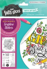 2 Corinthians 12:9 Colorable Stickers