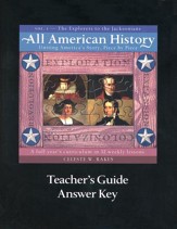 All American History, Vol. 1: The Explorers to the Jacksonians, Teacher's Guide