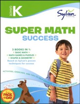 Kindergarten Super Math Success (Sylvan Super Workbooks)