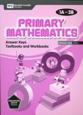 Primary Math CC Edition Answer Key 1-3