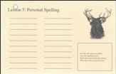 Phonetic Zoo: Personal Spelling Cards