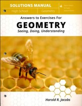 Harold Jacobs' Geometry 3rd Edition Solutions Manual