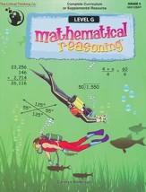 Mathematical Reasoning Level G (Grade 6)
