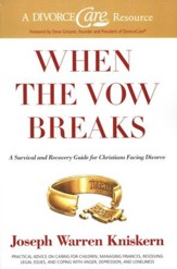 When the Vow Breaks: A Survival and Recovery Guide for Christians Facing Divorce - Slightly Imperfect