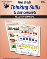 First grade Thinking Skills & Key Concepts: Teacher's Manual