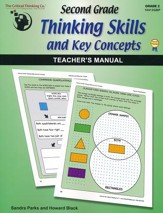 Second Grade Thinking Skills and Key Concepts Teacher's Manual (Grade 2)