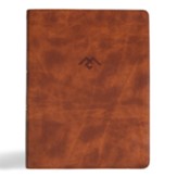 CSB Men of Character Bible, Revised  and Updated, Brown LeatherTouch, Indexed