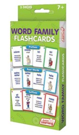 Word Family Flashcards (162 cards)