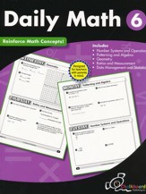 Daily Math Workbook, Grade 6