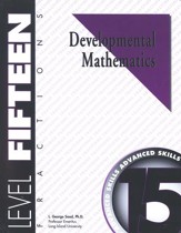 Developmental Math, Level 15, Student Workbook