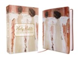 Amplified Bible, Anne Neilson Angel Art Series--soft leather-look, blush