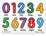 See-Inside Numbers, Peg Puzzle