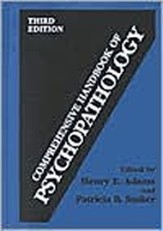 Comprehensive Handbook of Psychopathology, 3rd edition