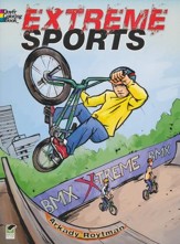Extreme Sports Coloring Book