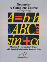 VideoText Interactive Geometry Module B Books and DVDs