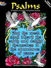 Psalms Stained Glass Coloring Book