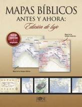 Mapas bíblicos antes y ahora: Edición de lujo (Bible Maps Then and Now)