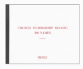 Church Membership Record Book, M-1