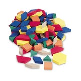 Pattern Blocks - Plastic 1cm (Set of 250)