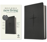 NLT Premium Value Thinline Bible, Filament-Enabled--soft leather-look, black