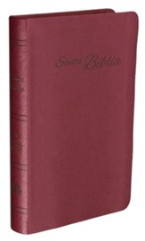 Biblia Reina-Valera Actualizada 2015, Piel Rojiza, RVA 2015 Imitation Leather, Burgandy