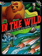 In the Wild Stained Glass Coloring  Book