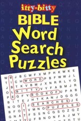 Bible Word Search Puzzles--Ages 7 and Up