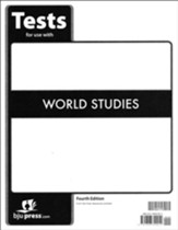 BJU Press World Studies Grade 7  Tests (4th Edition)