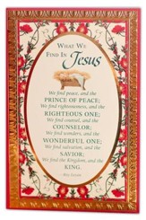 What We Find In Jesus Cards, Box of 18