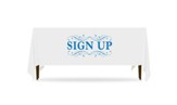 Filigree Sign Up Table Throw, 128 inches x 58 inches