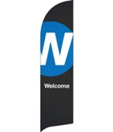 Metro Welcome Flag Banner
