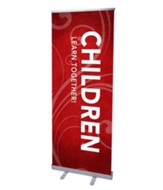 Flourish Children (31 inch x 79 inch) RollUp Banner
