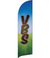 VBS Flag Banner (blue sky design)