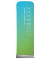 Color Wash Connect 2' x 6' Fabric Sleeve Banner