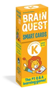 Brain Quest Kindergarten Smart Cards Revised 5th Edition, Revised Edition