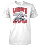 Lord's Gym T-Shirt, White, X-Large (46-48)