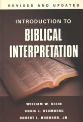 Introduction to Biblical Interpretation, Revised and Updated - Slightly Imperfect
