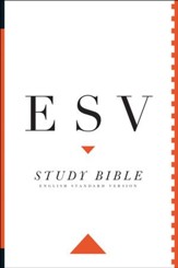 ESV Personal-Size Study Bible-hardcover  - Slightly Imperfect