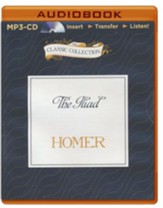 The Iliad - unabridged audiobook on MP3-CD